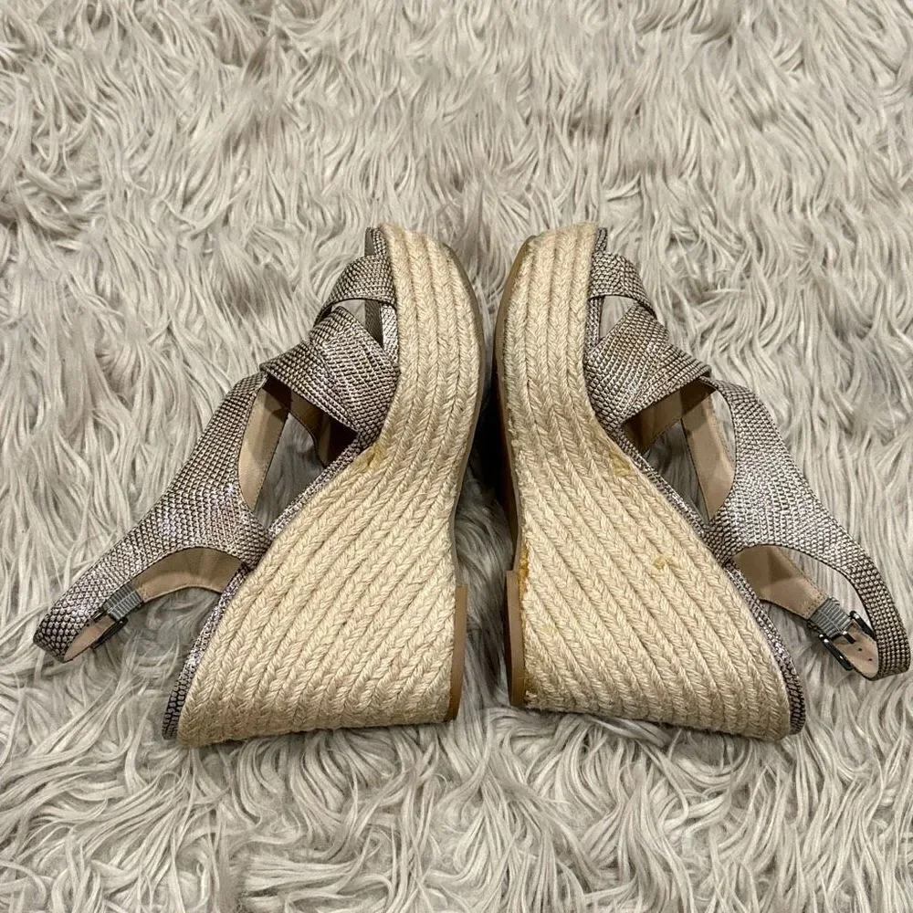 Via Spiga espadrille wedges size 10